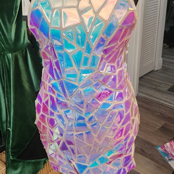 Iridescent Mosaic Dress - Picture 3 of 3